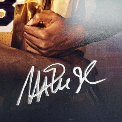 Меџик nsонсон потпиша 16x20 Фото -автограм Лос Анџелес Лејкерс ~ PSA/DNA COA - Автограмирани НБА фотографии