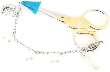 Ножици Fobs by Scissorfobz-Elegant Collection- клучен прстен клуч на ланецот на ланецот на ланецот на нараквица ранец ранец торбичка торба шарм-ватенки