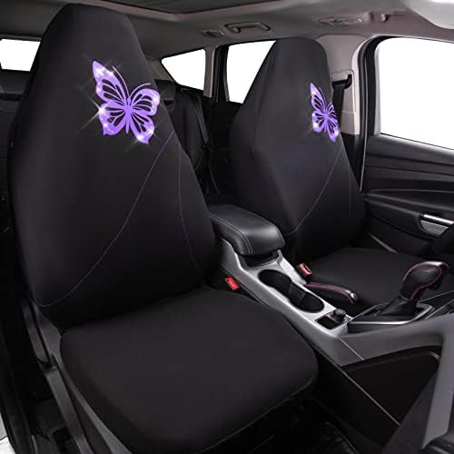 Автомобил Универзален блунг пеперутка седиште за автомобили покрива корпа само два предни, воздушни перничиња компатибилни, погодни за SUV седан автомобил комбе, з?