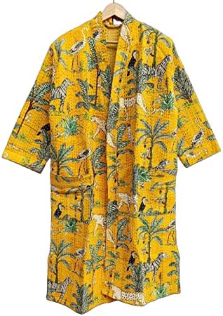 Пранипатски ракотворби за занаетчиски производи за животни носат Канта Кимоно јакна Рачно изработено удобно предно отворено абење