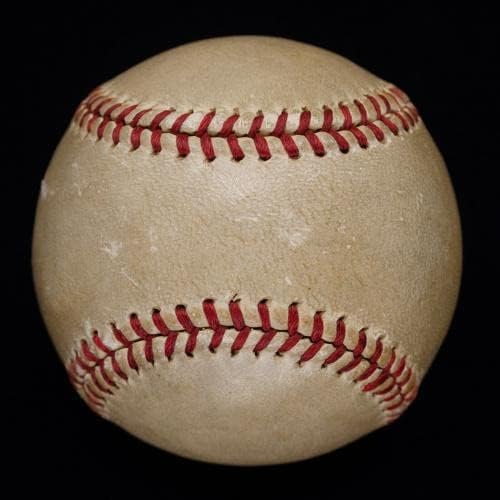Бебе Рут сингл потпишан бејзбол Ол Хариџ - прекрасна слатка точка автоматска - ЈСА - автограмирани бејзбол