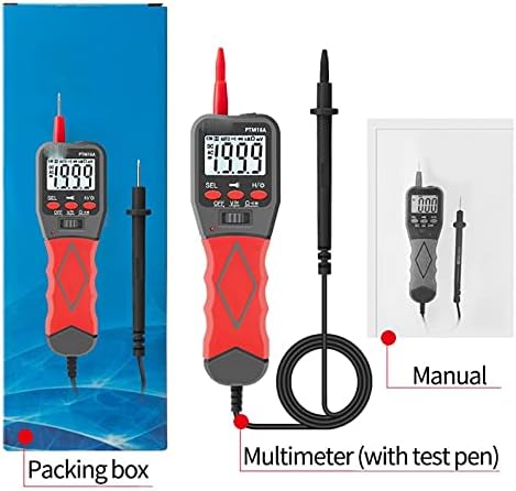 XWWDP броење дигитално пенкало Професионалниот мултиметар AC/DC Тестер за отпорност Електричен метар автоматски опсег мултиметрос диода