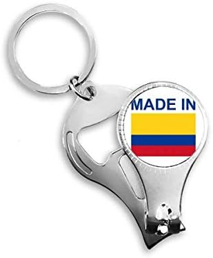 Направено во Колумбија Земја Loveубовен ноил Нипер прстен клуч за шишиња со шишиња со шише Клипер