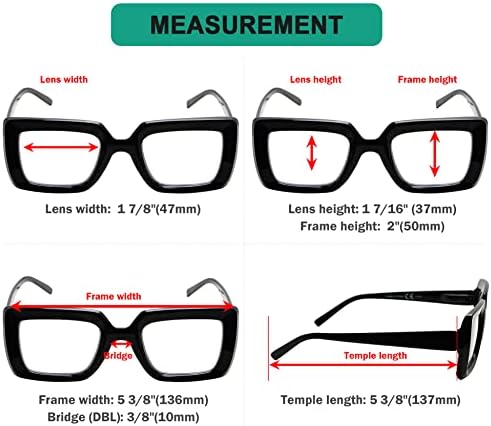 Eyekepper 5-пакет дизајн за читање очила за жени стилски читатели