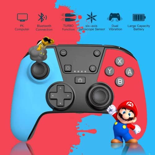 Замена на jorrep за контролор на Nintendo Switch за прекинувач/прекинувач лајт, безжични игри про контролер