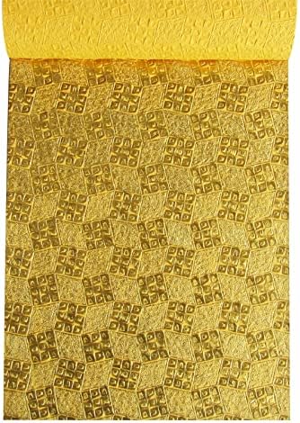 Хартија Златна аура рачно изработена хартија за записи 8.5x11 подлога, 36 листови