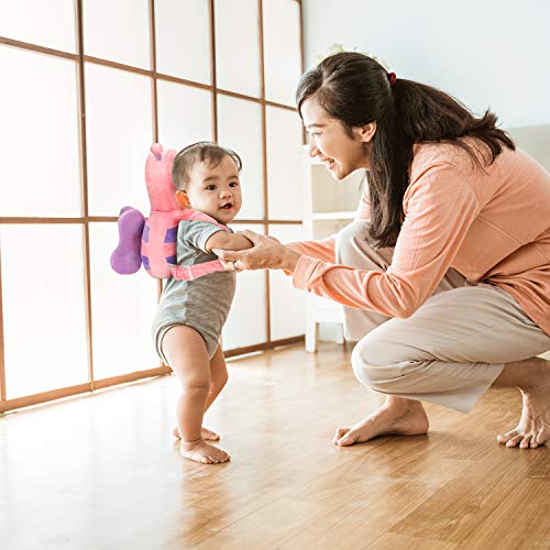 Заштита на главата за бебиња за бебиња и влошки за коленото за бебиња за ползи и одење