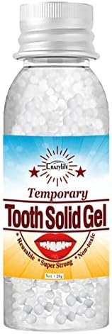 Заби за лепак за пластични заби од вефсу, модифицирани привремено полнење заби за заби за заби лепак лажни дупки за полнење скршени