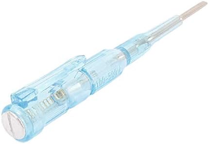 X-Gree 3mm склопен напон на напон на напон Електропробја AC 100-500V чиста сина боја (Tensione di prova con punta scanalata da