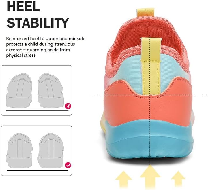 Девојките од Геркс Кара се лизгаат на атлетска патики лесни дише удобно спортско одење трчање тениски чевли