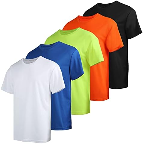Tanbridge пот, вежбање УВ кошули за мажи со краток ракав Брз сув сув маици за дишење Атлетски теретани за спортска теретана