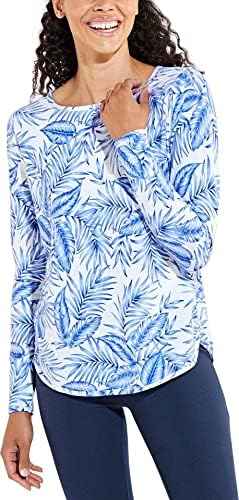 Coolibar upf 50+ женска најславна кошула за сплит - заштитна од сонце
