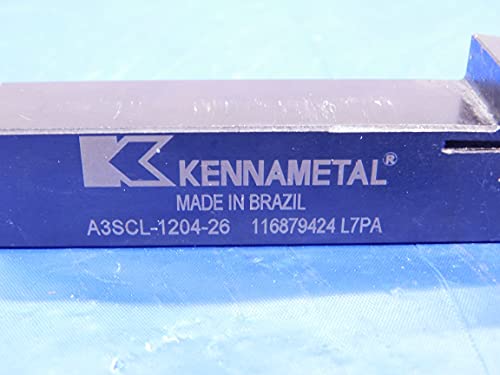 Kennametal A3SCL-1204-26 држач за алатки за вртење на струг 0,75 квадратни шанки A2-MS4000BU