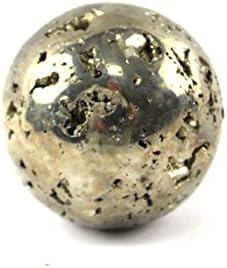 Etет Пирит камен од Перу - Будали златен енергија/заштитен камен/кристал за изобилство зголемена волја и манифестација