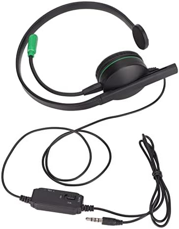 3,5 мм Слушалки За Игри Со Едно Уво Тивок Микрофон Поддржуваат 120 Слушалки За Игри Со Едно Уво S481 Темно Зелена Со Контролен Микрофон