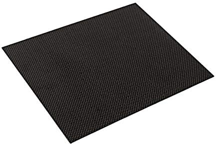 Xmrise јаглеродни влакна плочи плоча обична ткаени ткаени мат 3K панел ригиден за беспилотни летала RC 500mmx300mm, дебелина3мм