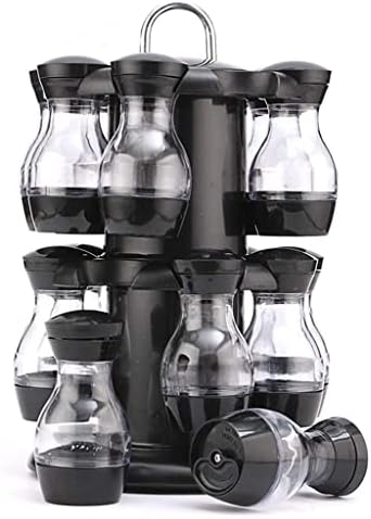 Контејнер Seijy Condiment Rotatable Botter Botter Кујнски транспарентно складирање Тегла за кондимент