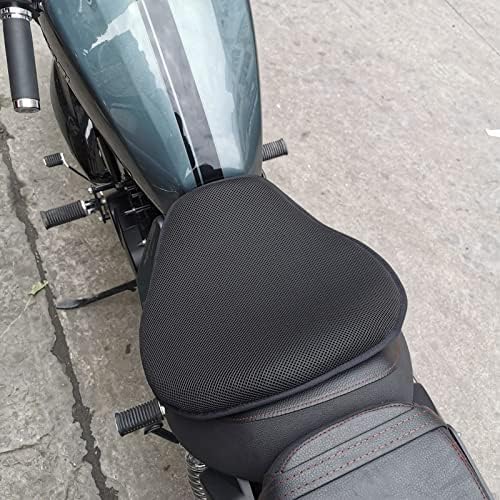 Xixian Motorcycle Pad, Универзална мобилна мотоцикл подлога 3D ShockProof за дишење на желе со гел со капакот на седиштето за скутер за мотоцикли