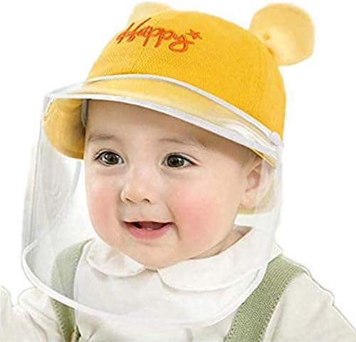 Детска капа за новороденчиња од двострана капачиња за сончање компатибилни со отстранлив TPU покритие изолирано