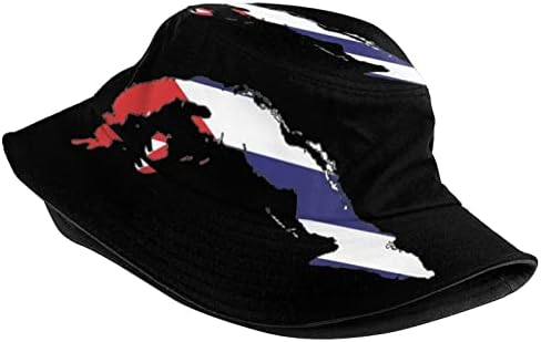 Куба знаме корпа капа за мажи жени мода пакувачки кубански сонце капи на отворено рибар капа капа