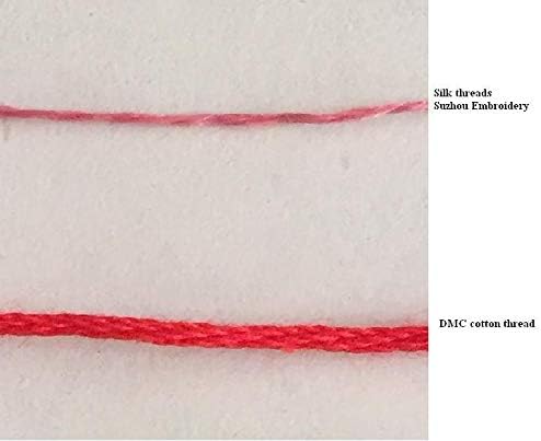 Селкрафт 8 SkeinSnatural Mulberry Silk Engridery Threadse Flass 40m на Skein 69 40m по Skein Model 4228