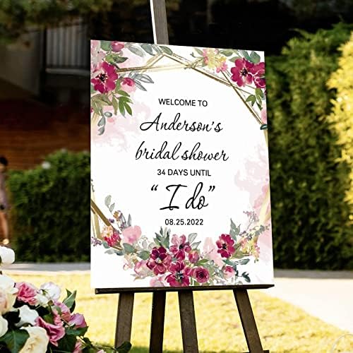 Фарма куќа дрво свадба добредојдени знаци добредојде на нашето почетно персонализирано име добредојде на свадбениот знак роза цветна