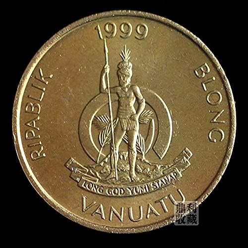 Предизвик Монета Камбоџа 50 Рил Странски Монети Км92 Колекција На Монети
