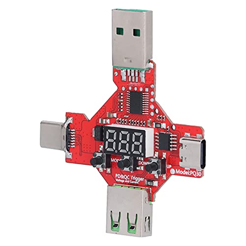 USB мерач на напојување LCD дисплеј мултифункционален детектор за полнење на напон на напон USB тестер за напон на напон тестер на