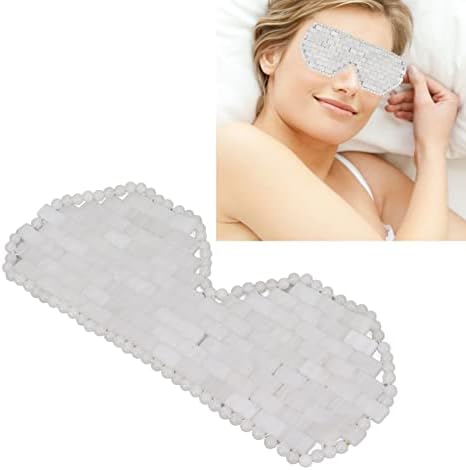 Јадестон подлога за очи, природна подлога за очи за очите промовирајте го спиењето удобно абење за нега на кожата