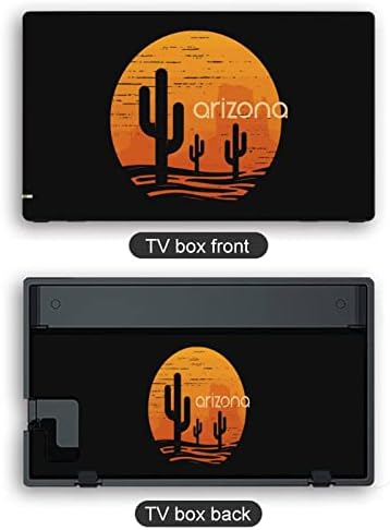 Пејзажи на налепници за декларации во Аризона ја покриваат заштитната плоча на кожата за Nintendo Switch