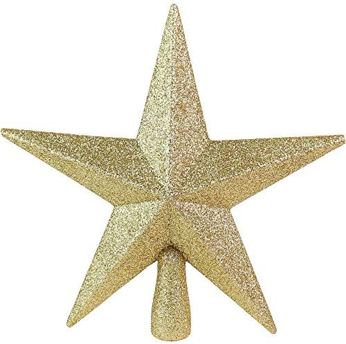 Орнативност Сјај Ѕвезда Дрво Топер-Божиќ Сребро Декоративен Празник Витлеем Ѕвезда Украс