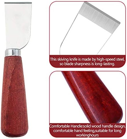 Поставете сет за засадување метална кожа, 5 вида кожна алатка за работа со 6 парчиња остар скијач, безбедносни комплети за алатки за
