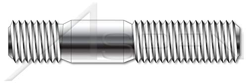 M24-3.0 x 100мм, ДИН 939, метрика, столпчиња, двојно завршување, завршен крај 1,25 x дијаметар, не'рѓосувачки челик A4
