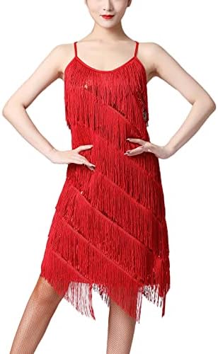 Onенски флапер фустан од 1920 -тите одлични Гетсби Фринг Секвен Коктел забава гроздобер танцувачки фустани формални вечерни фустани