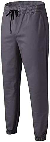 Машки панталони за мажи SOPZXClim Тенок се вклопуваат директно слаби средни половини, диви панталони за џогирање на тренингот на отворено