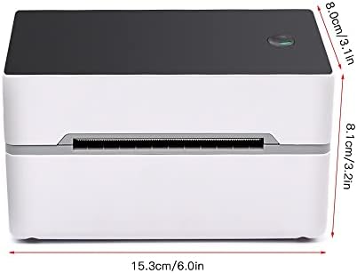 Qyybo HighSpeed ​​Desktop Shipping Labipter Printer Printer USB + BT Директен термички печатач за производител на етикети налепница за печатење