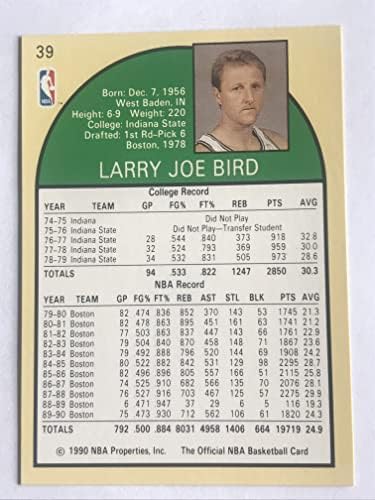 Лери Бирд 1990-91 НБА карики - [база] 39