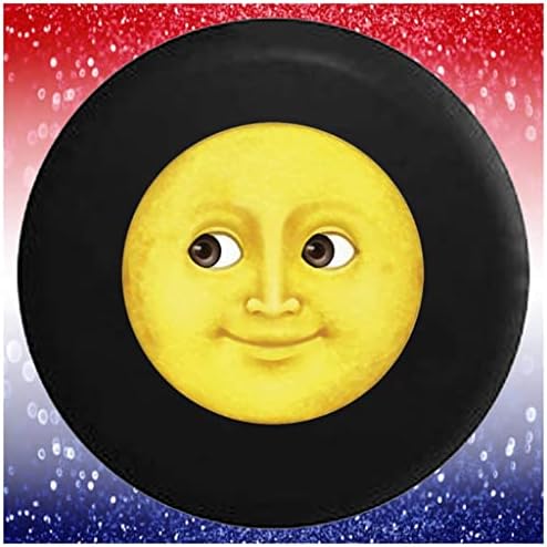 Голем резервен гуми покритие полна месечина човек човек во Месечината црна 35 инчи