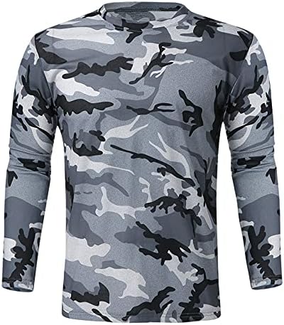 Xiloccer опремени кошули за мажи со маичка со тркала од вратот маж со преголема маичка тенок фит маички за компресија со долг ракав