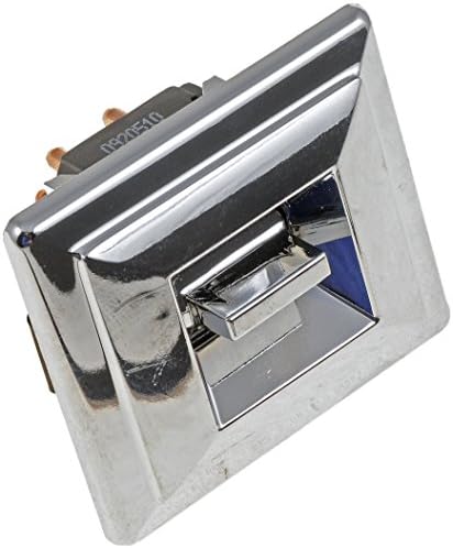 Dorman 901-016 Прекинувач на прозорецот за напојување - предно десно, 1 копче компатибилен со избрани модели, црна