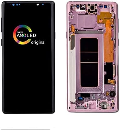 [Лаванда Виолетова Рамка] Amoled LCD За Samsung Galaxy note9 Дигитализатор Екран Допир Собранието Замена lcd Дисплеј n960 n960U n960W