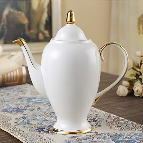 Zlxdp кафе сет бело злато порцелански чај напредна сад чаша керамички кригла сад крема за крем