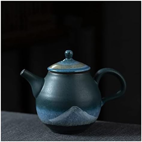 N/A керамички чајник рачно обоен планински кинески кунг фу чај сад за пијалоци