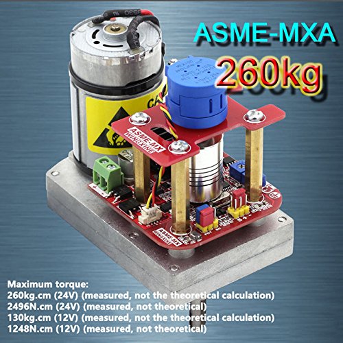 Gowe Servo управувачки менувач за ASME-MXA со висока моќност со високи врски серво управувач максимум 260kg.cm, 0,12S-0,24S/60 степени