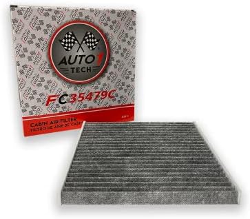 F1AUTO FC35479C замена на кабината филтер за воздух w/активиран јаглерод || Одговара на Lexus ES330, GX470, RX350, RX400H / Toyota Avalon,