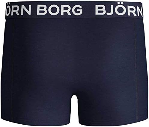 Бјорн Борг 2-пакет Камо и цврсти момчиња боксерски стебла, сина/црна боја