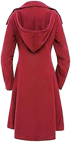 Fireените Fireените faux волна палто топло тенок фит јакна густа палто парка долга зимска надворешна облека