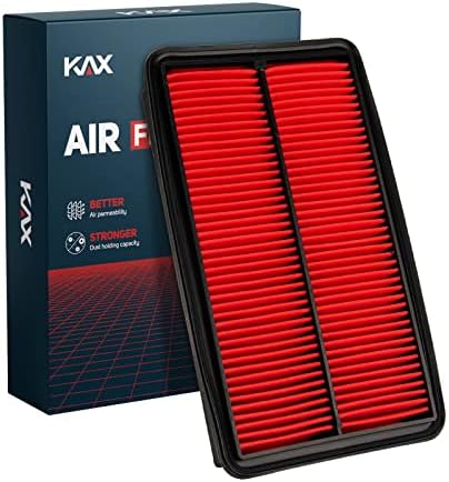 Филтер за воздух на моторот Kax, Filter GAF005 Заменете го за Одисеја V6, пилот V6, MDX V6, 200% подолг живот