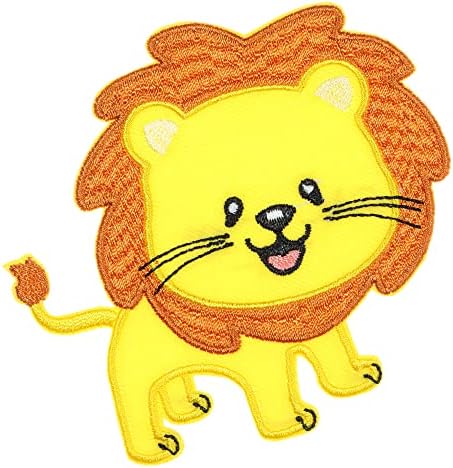 JPT - Лав милја жолт симпатичен цртан филм за деца Деца везени апликации железо/шиење на закрпи значка симпатична лого -лепенка