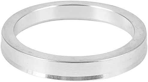 Центрички прстени на тркалото Скиту 73,1мм до 60,1мм сребрени алуминиумски гуми 73.1 ОД 60.1 лична карта - 4 парчиња
